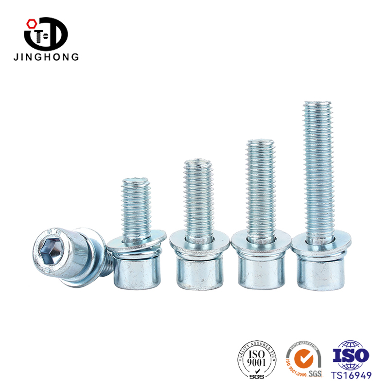 Cilinderkop hex socket tri-grip schroef