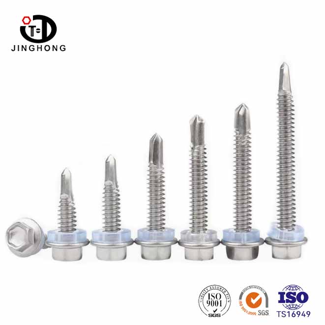 Externe hex plaat metalen schroef zelf boren van tikkende schroef