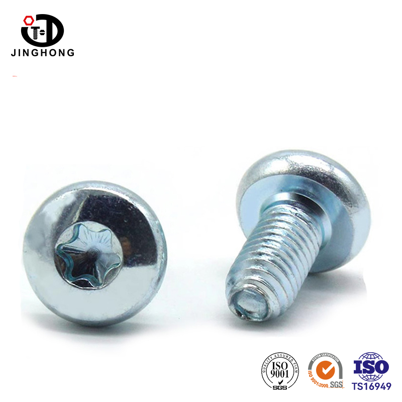 DIN7500 PAN KOP TORX TRIANGULAIL TANDEN VERLOCHTE SCHROOF