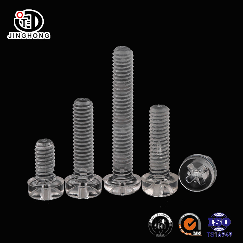 Plastic ronde hoofdschroef
