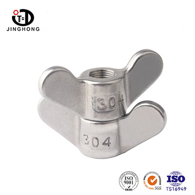 SS304 Vleugelmoeren