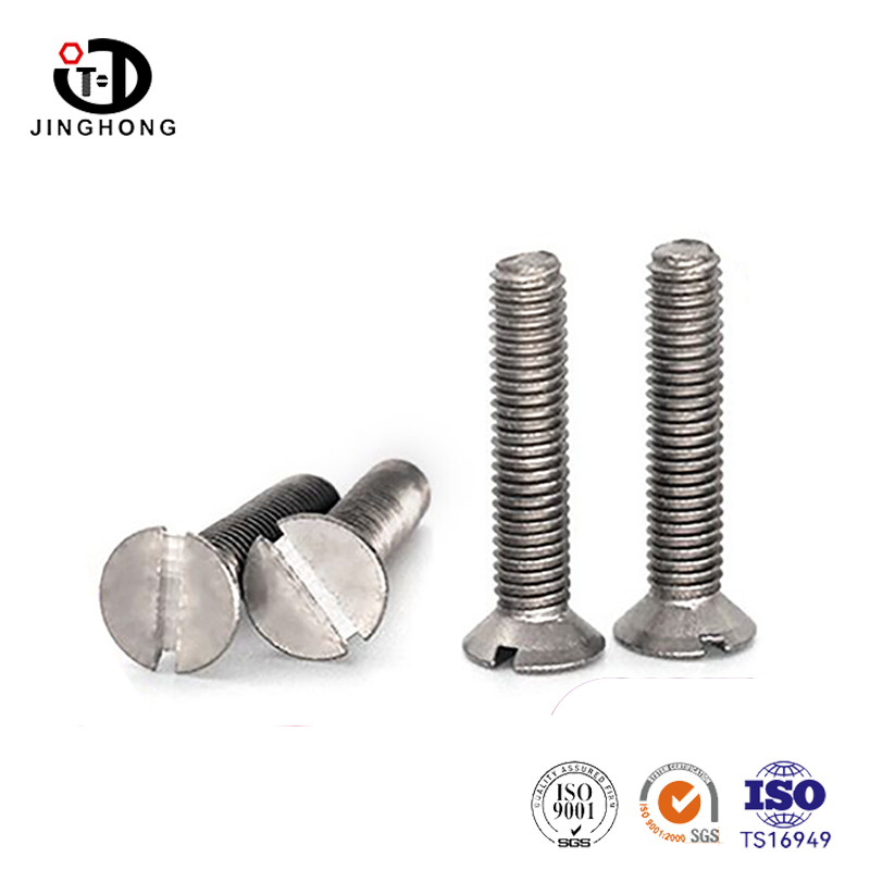 Titanium legering verzonken machineschroef