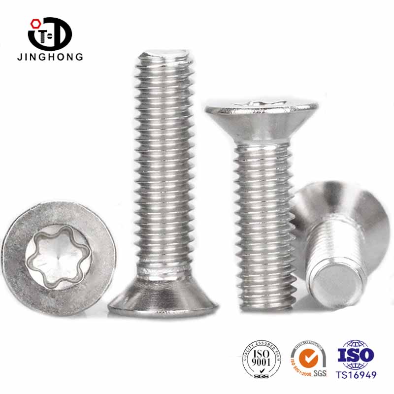 Torx platte hoofdveiligheidsbout