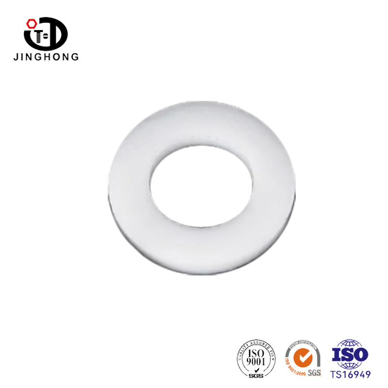 Witte plastic nylon sluitringen